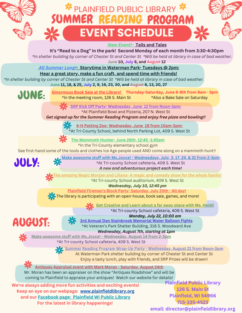 So Many Fun Things Going On At The Library This Summer!